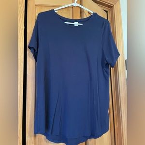 Dark blue Old navy luxe tee